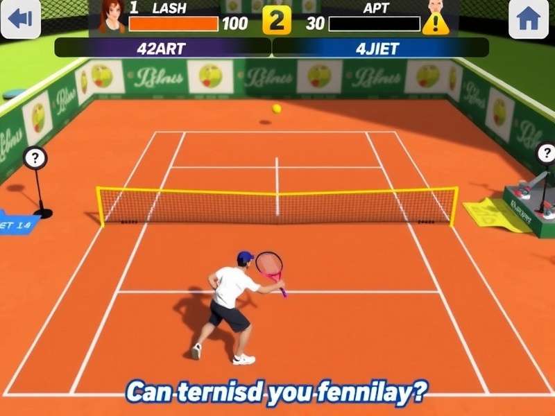 Tennis Clash Master Ace Gameplay Screenshot